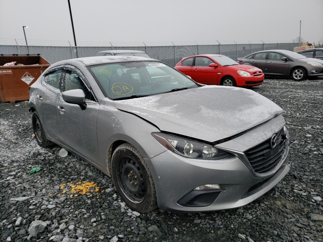 MAZDA MAZDA3 2015 with VIN 3MZBM1V71FM168998 - Photo from auction
