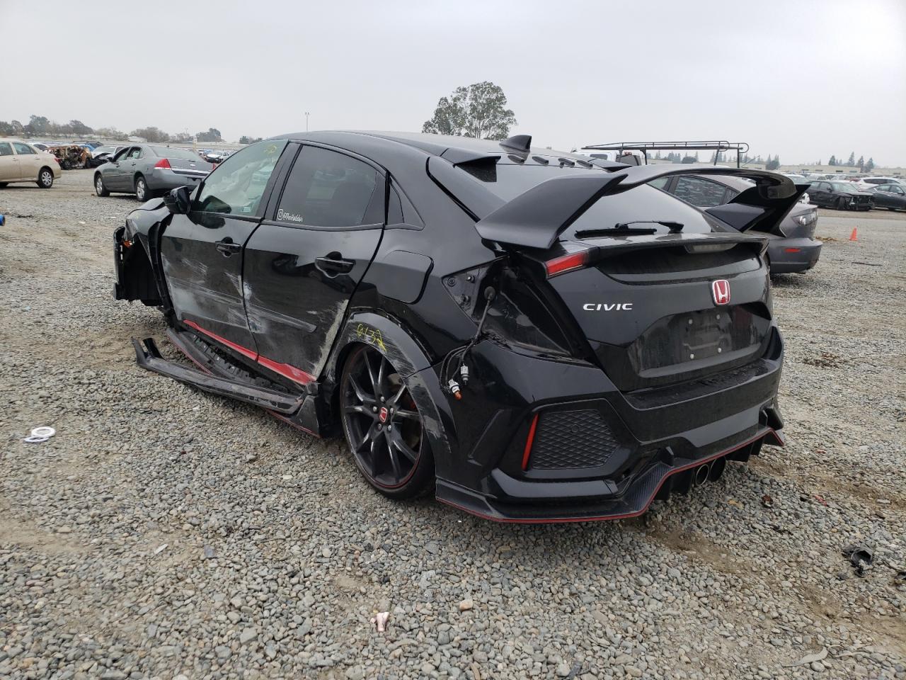 Photo 3 from auction – 2019 HONDA CIVIC TYPE with VIN SHHFK8G77KU203346