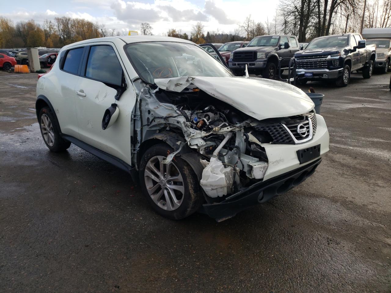 NISSAN JUKE S 2012 with VIN JN8AF5MV9CT108971 - Photo from auction