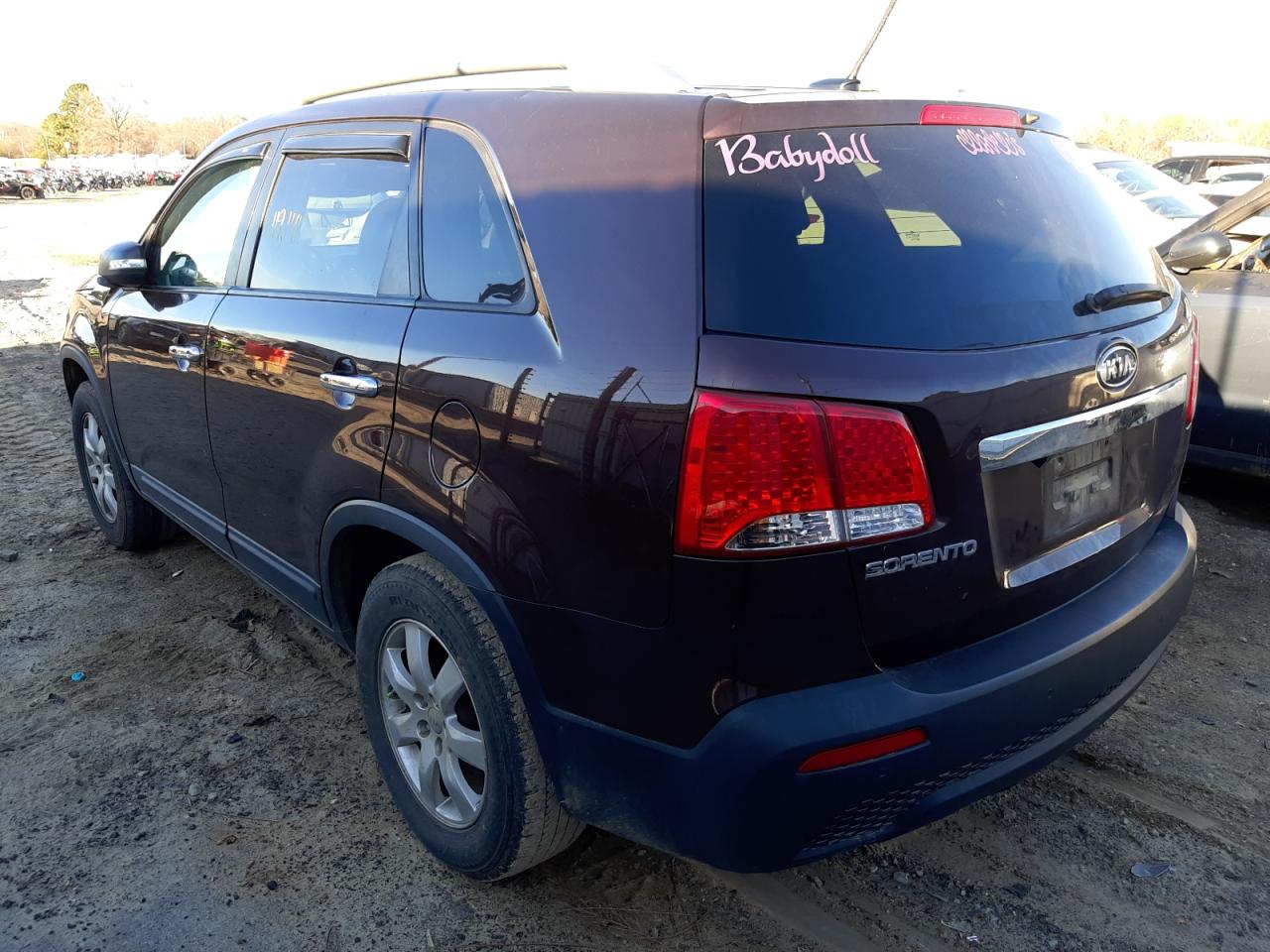 Photo 3 from auction – 2013 KIA SORENTO LX with VIN 5XYKT3A64DG386233