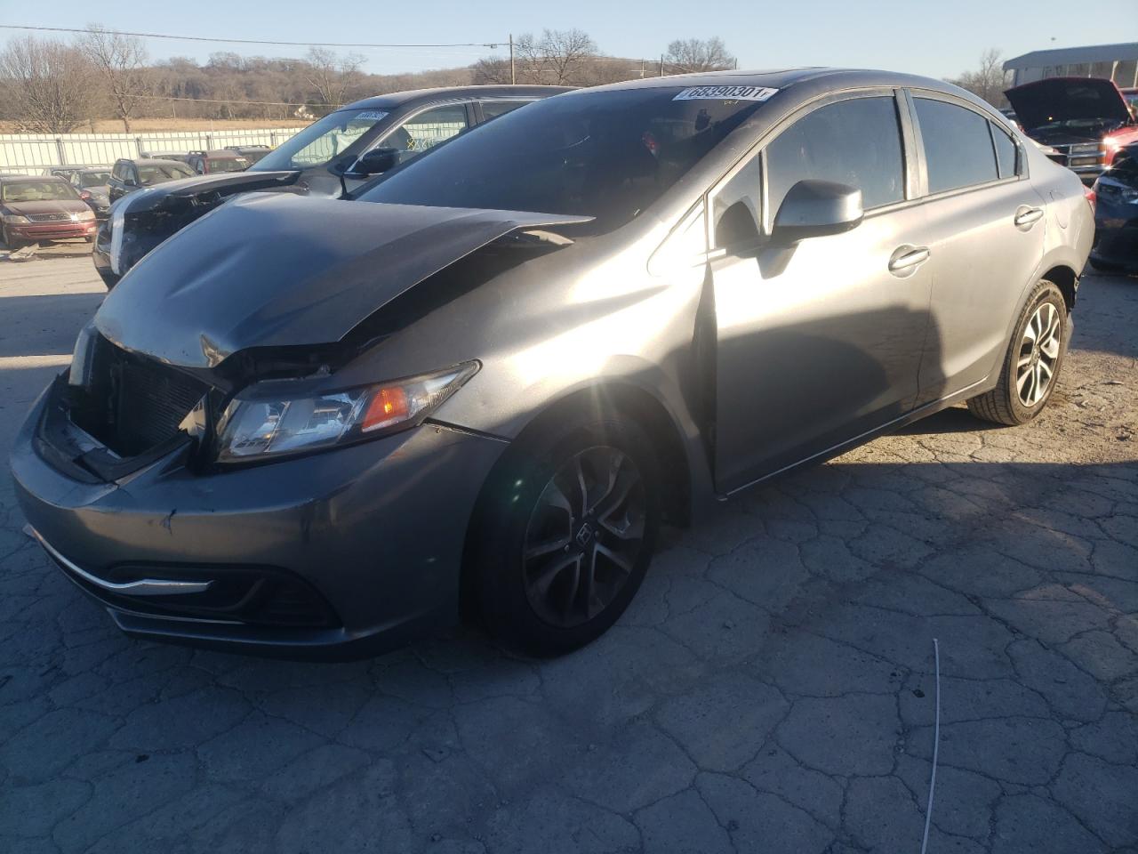 Photo 2 from auction – 2013 HONDA CIVIC EX with VIN 2HGFB2F80DH516892