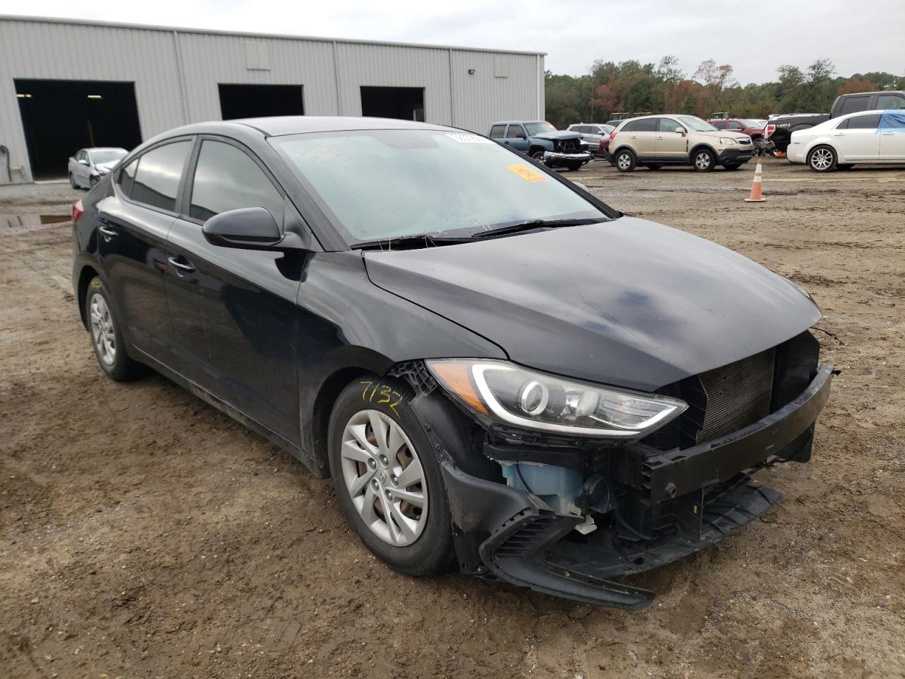 HYUNDAI ELANTRA 2017 with VIN KMHD74LF2HU119169 - Photo from auction