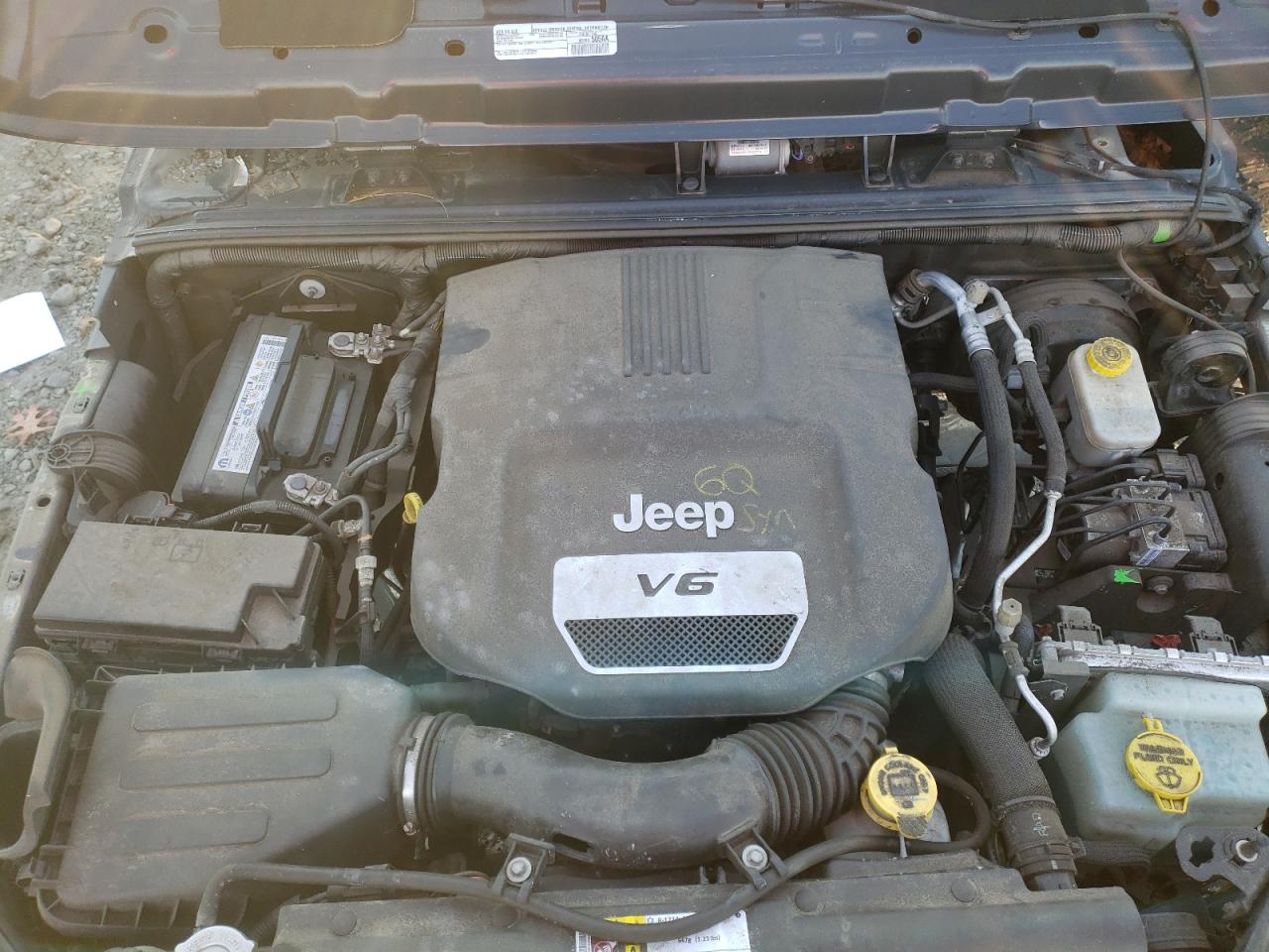 Photo 7 from auction – 2016 JEEP WRANGLER U with VIN 1C4BJWEG9GL263501