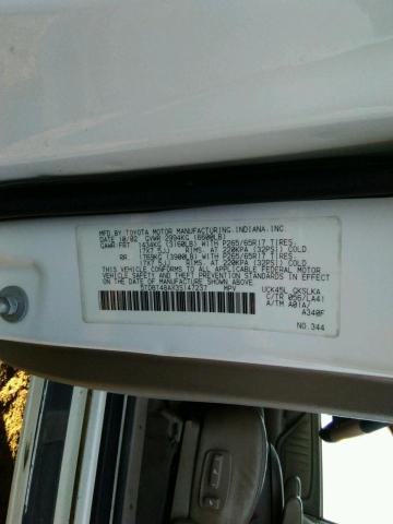 Photo 10 from auction – 2003 TOYOTA SEQUOIA LI with VIN 5TDBT48AX3S147237