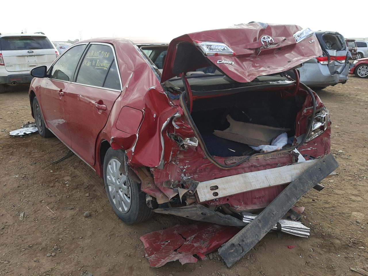 Photo 3 from auction – 2012 TOYOTA CAMRY BASE with VIN 4T1BF1FK4CU539168