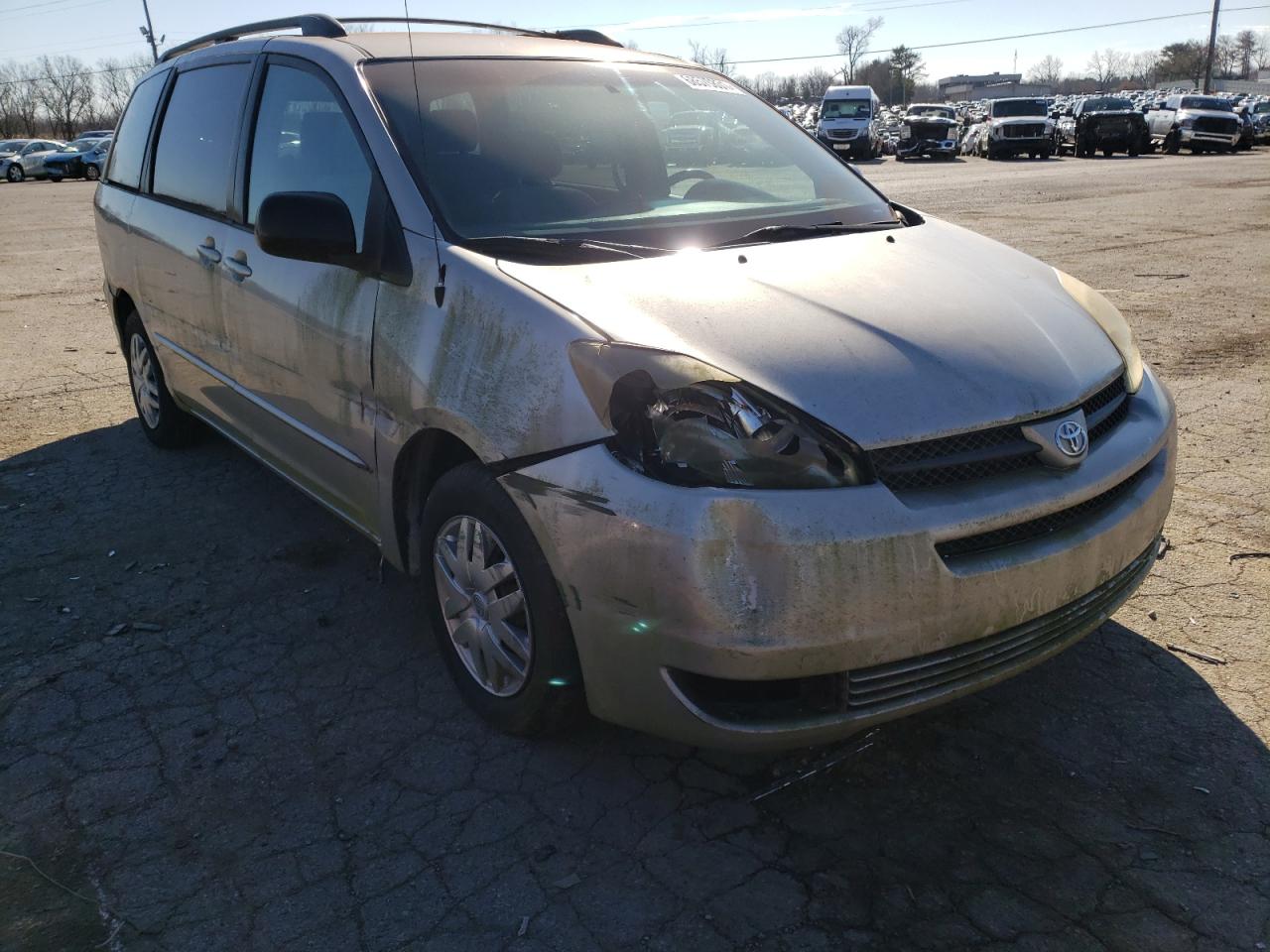 TOYOTA SIENNA CE 2005 with VIN 5TDZA23C15S301516 - Photo from auction