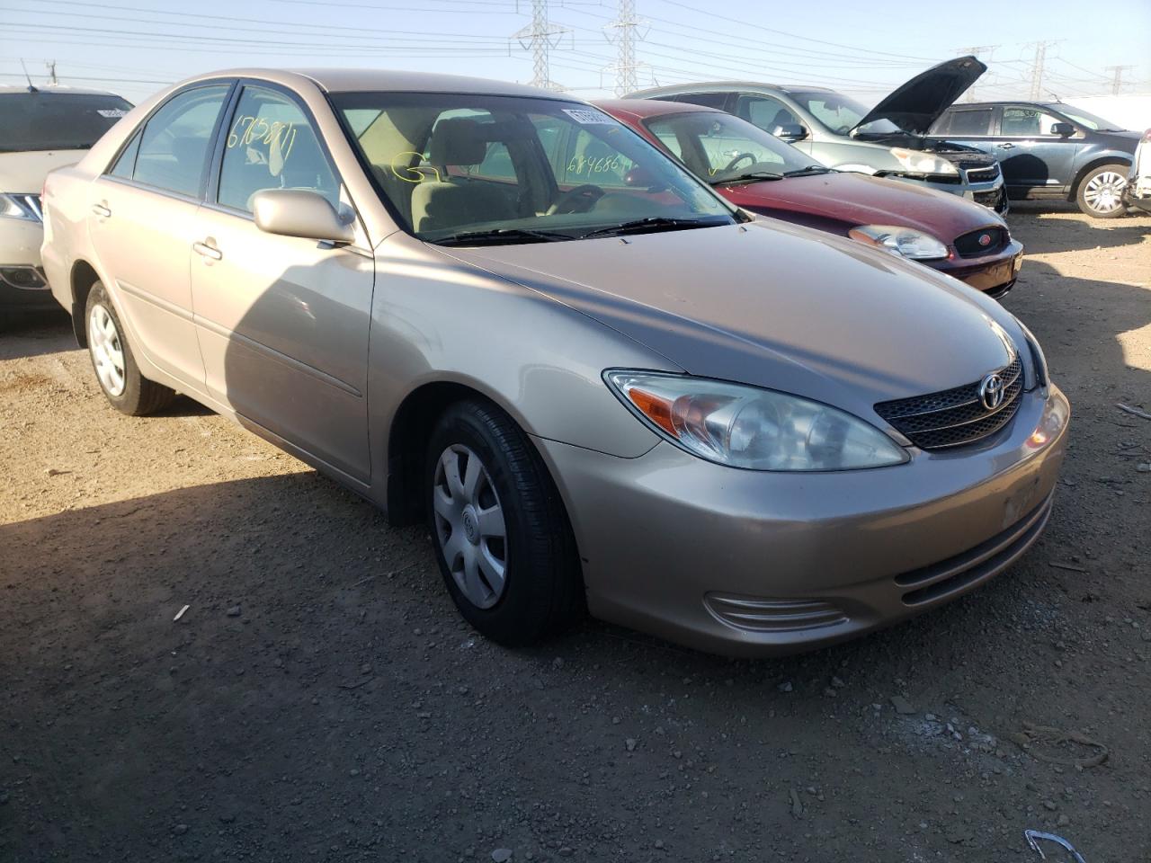 TOYOTA CAMRY LE 2002 with VIN 4T1BE32K52U078727 - Photo from auction
