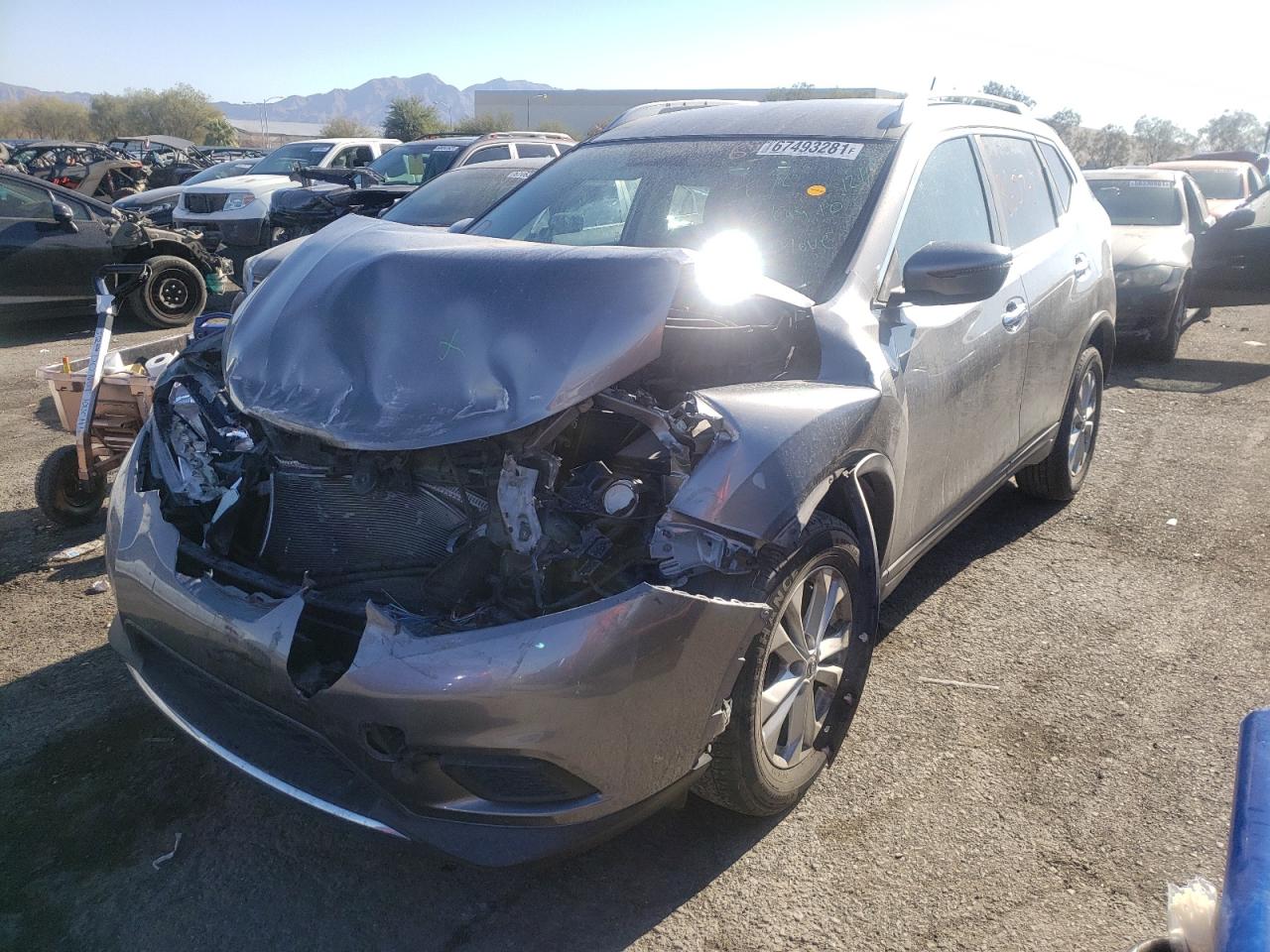 Photo 2 from auction – 2016 NISSAN ROGUE S with VIN KNMAT2MT4GP719555