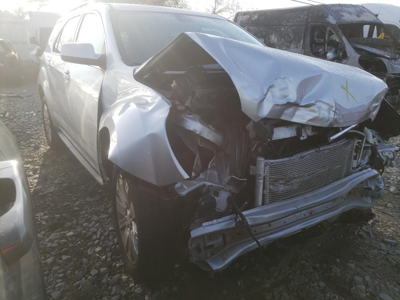 CHEVROLET EQUINOX LT 2010 with VIN 2CNFLNEY1A6351291 - Photo from auction