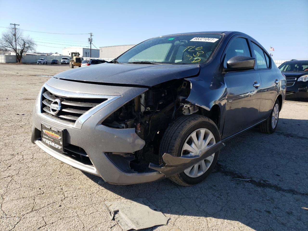 Photo 2 from auction – 2019 NISSAN VERSA S with VIN 3N1CN7AP9KL814935