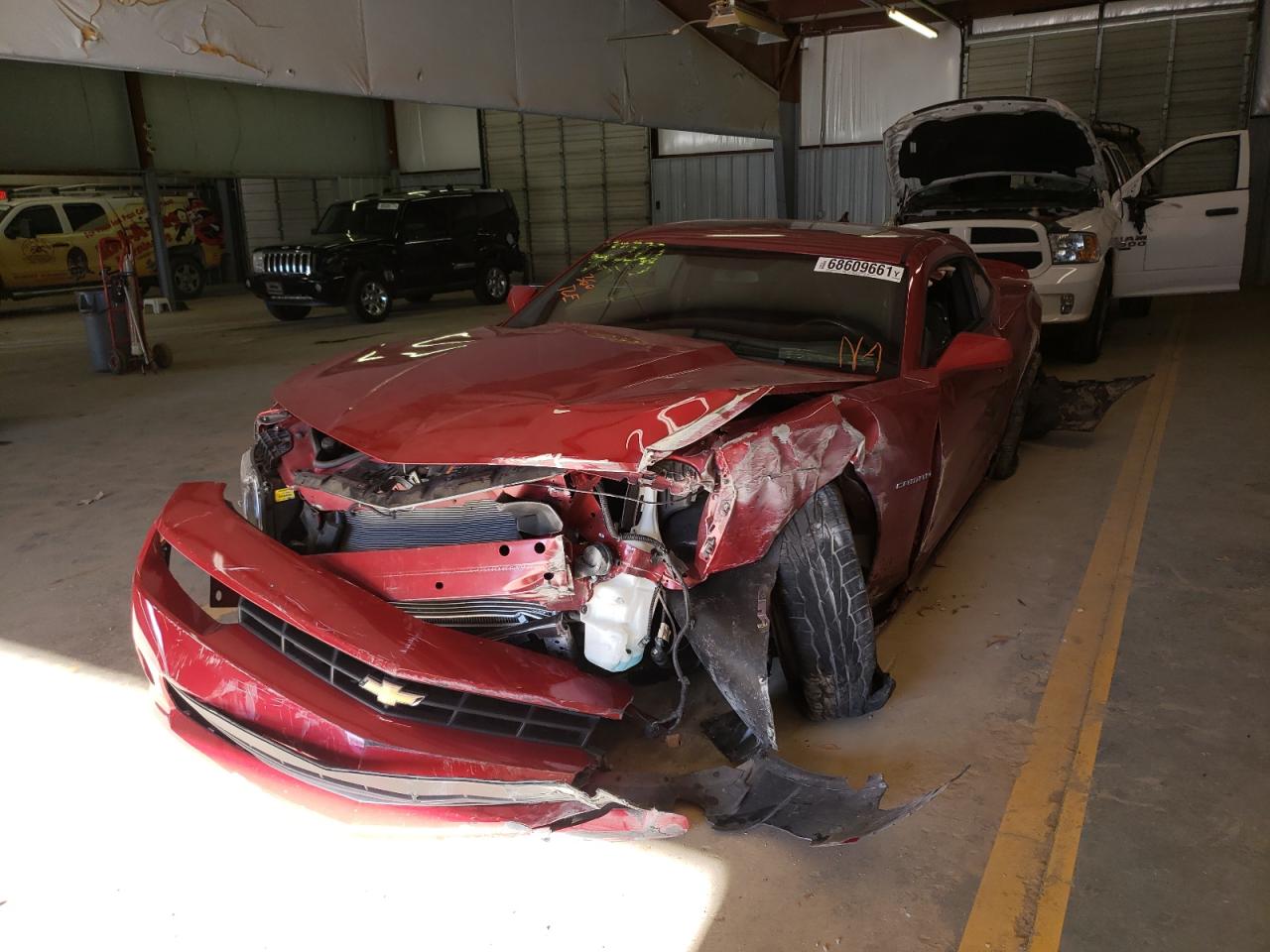 Photo 9 from auction – 2015 CHEVROLET CAMARO LT with VIN 2G1FD1E30F9109766