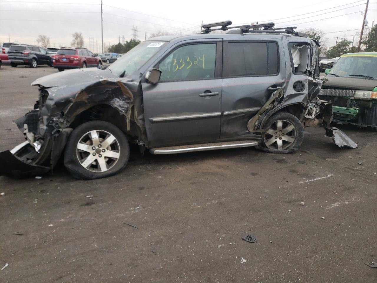 Photo 9 from auction – 2012 HONDA PILOT TOUR with VIN 5FNYF4H93CB011401