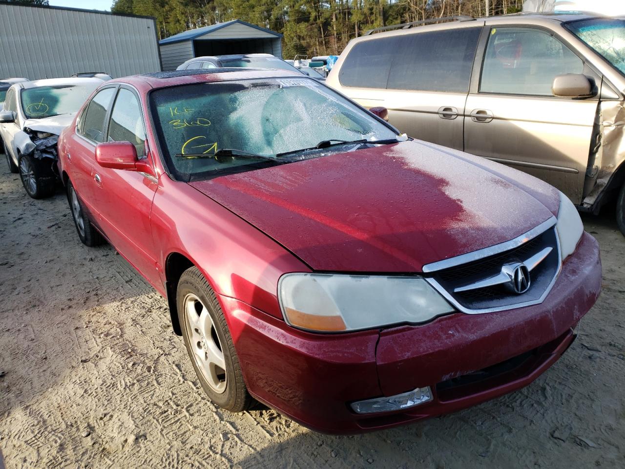 ACURA 3.2TL 2002 with VIN 19UUA56672A036645 - Photo from auction