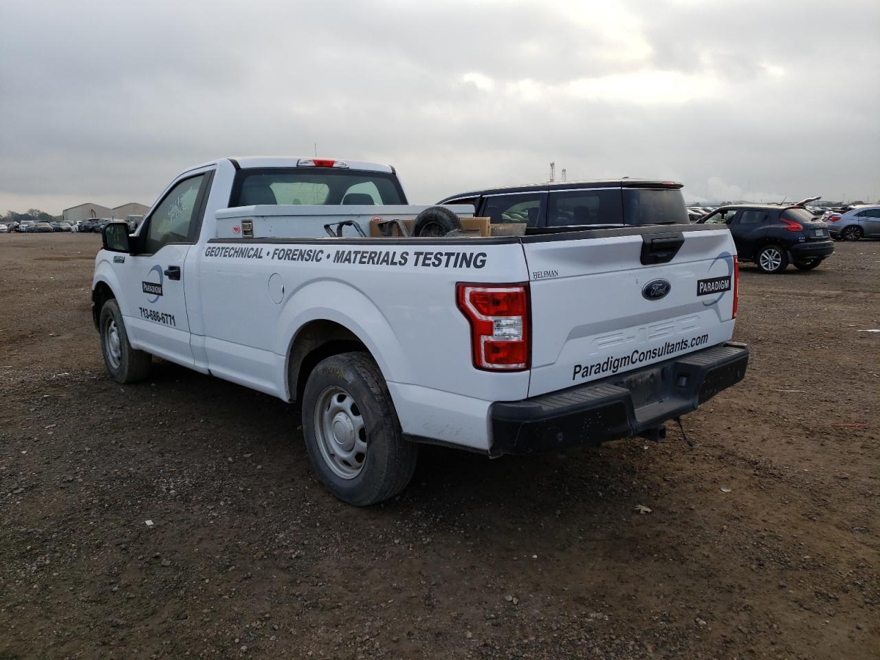 Photo 3 from auction – 2018 FORD F150 with VIN 1FTMF1CB7JKF72871