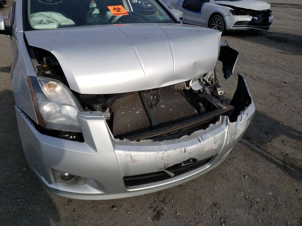Photo 9 from auction – 2012 NISSAN SENTRA 2.0 with VIN 3N1AB6AP9CL611412