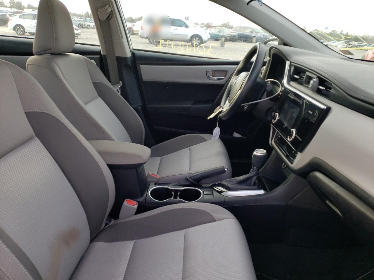 Photo 5 from auction – 2017 TOYOTA COROLLA L with VIN 2T1BURHE0HC899106