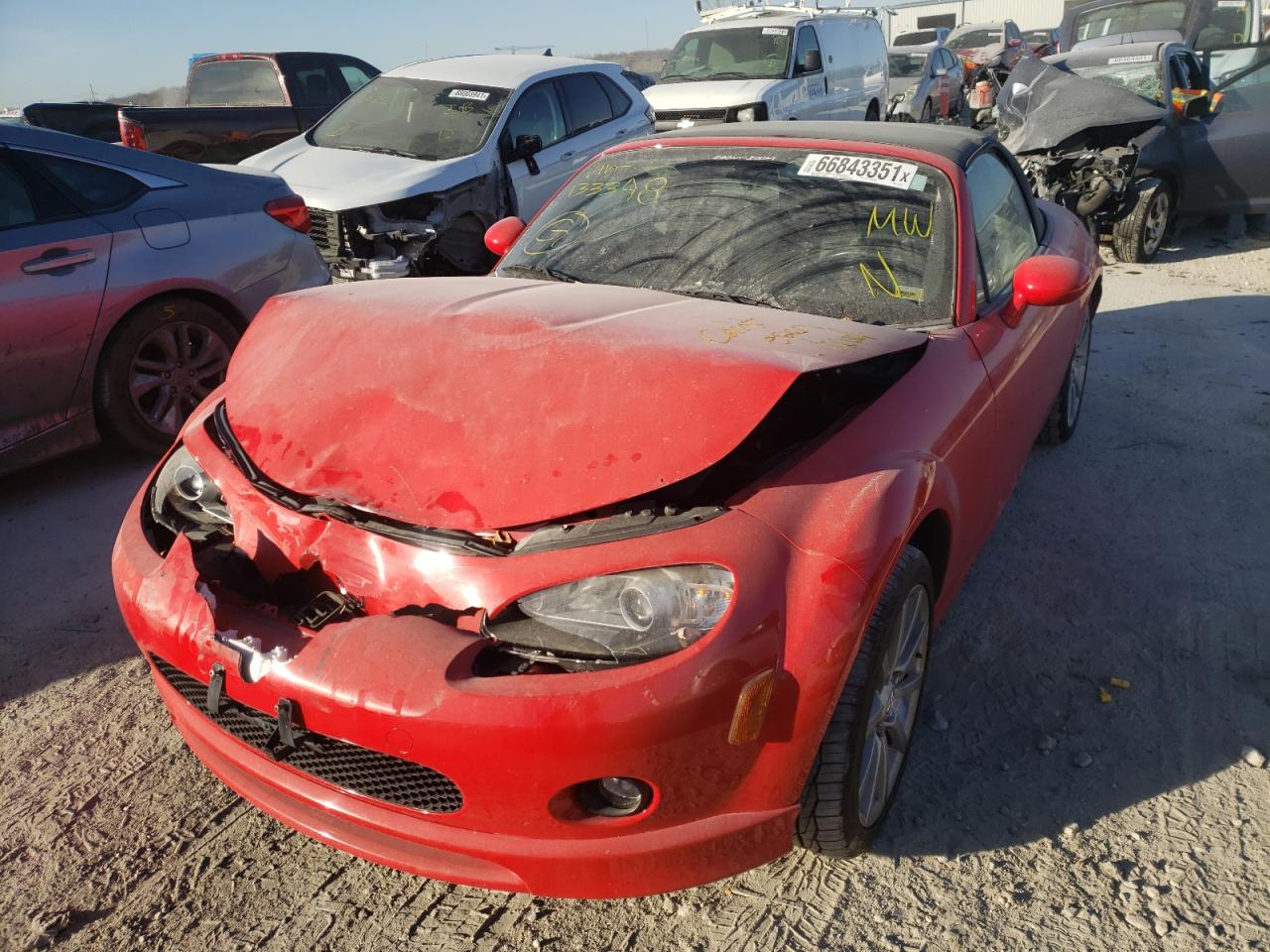 Photo 2 from auction – 2007 MAZDA MX-5 MIATA with VIN JM1NC25F170133348