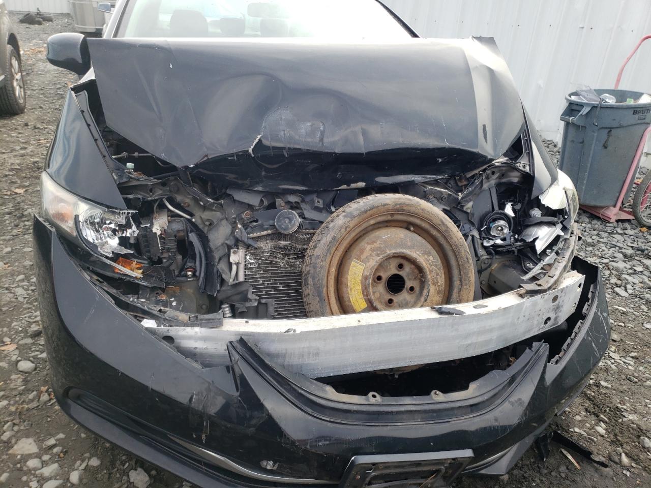 Photo 9 from auction – 2013 HONDA CIVIC LX with VIN 19XFB2E52DE057253