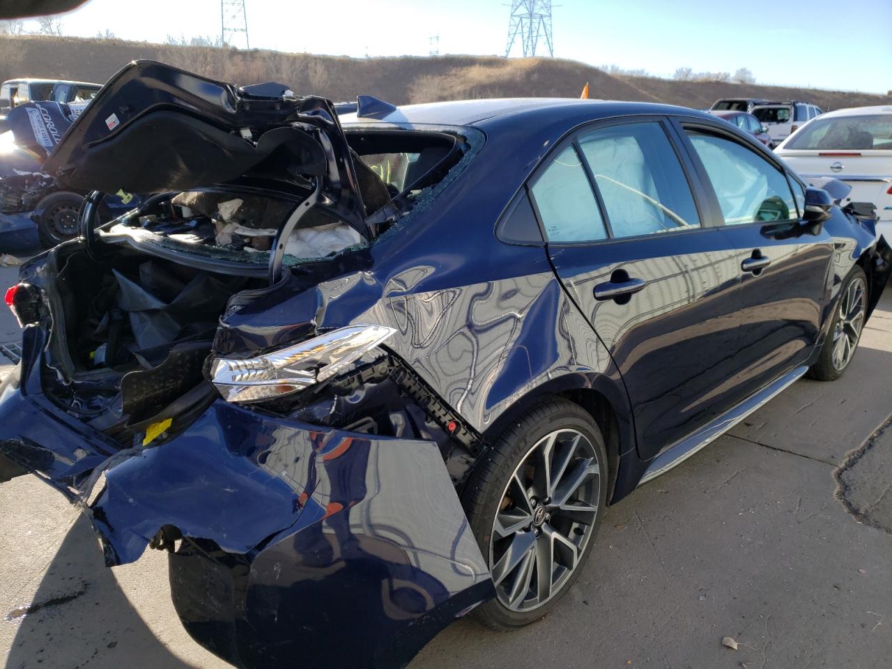 Photo 4 from auction – 2021 TOYOTA COROLLA SE with VIN 5YFP4MCE8MP060069