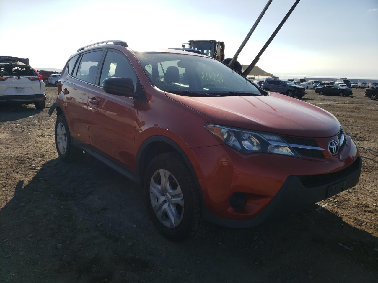 TOYOTA RAV4 LE 2015 with VIN JTMBFREV8FJ025179 - Photo from auction