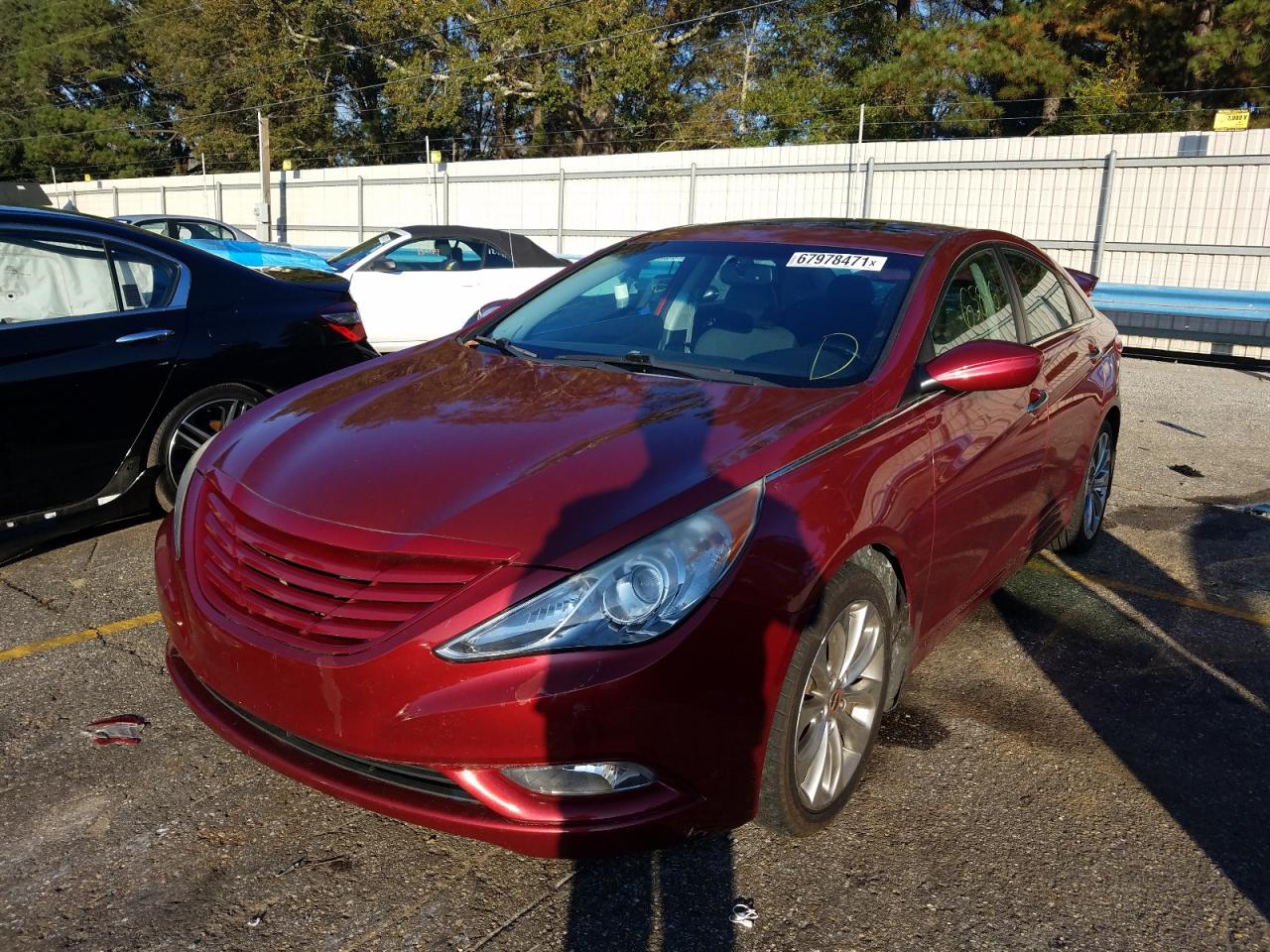 Photo 2 from auction – 2011 HYUNDAI SONATA SE with VIN 5NPEC4AB0BH203643