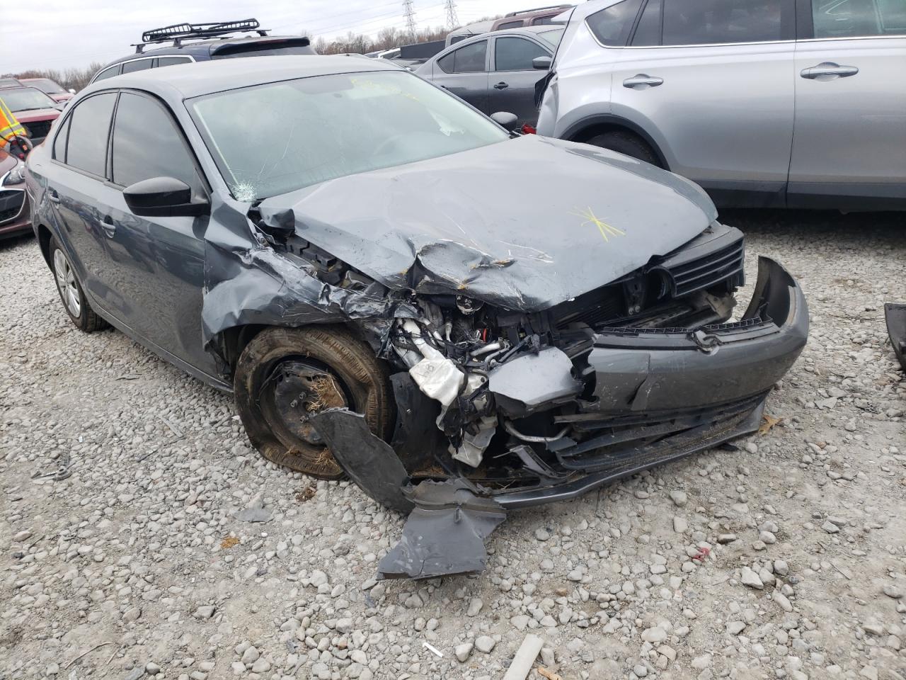 Photo 1 from auction – 2014 VOLKSWAGEN JETTA BASE with VIN 3VW2K7AJ6EM324767