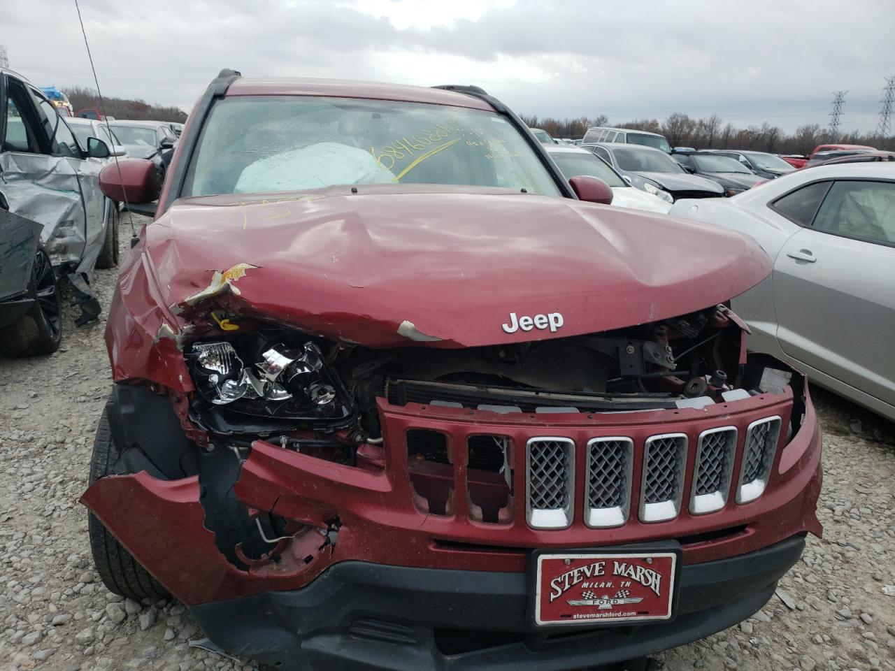 Photo 9 from auction – 2016 JEEP COMPASS LA with VIN 1C4NJCEA5GD783308