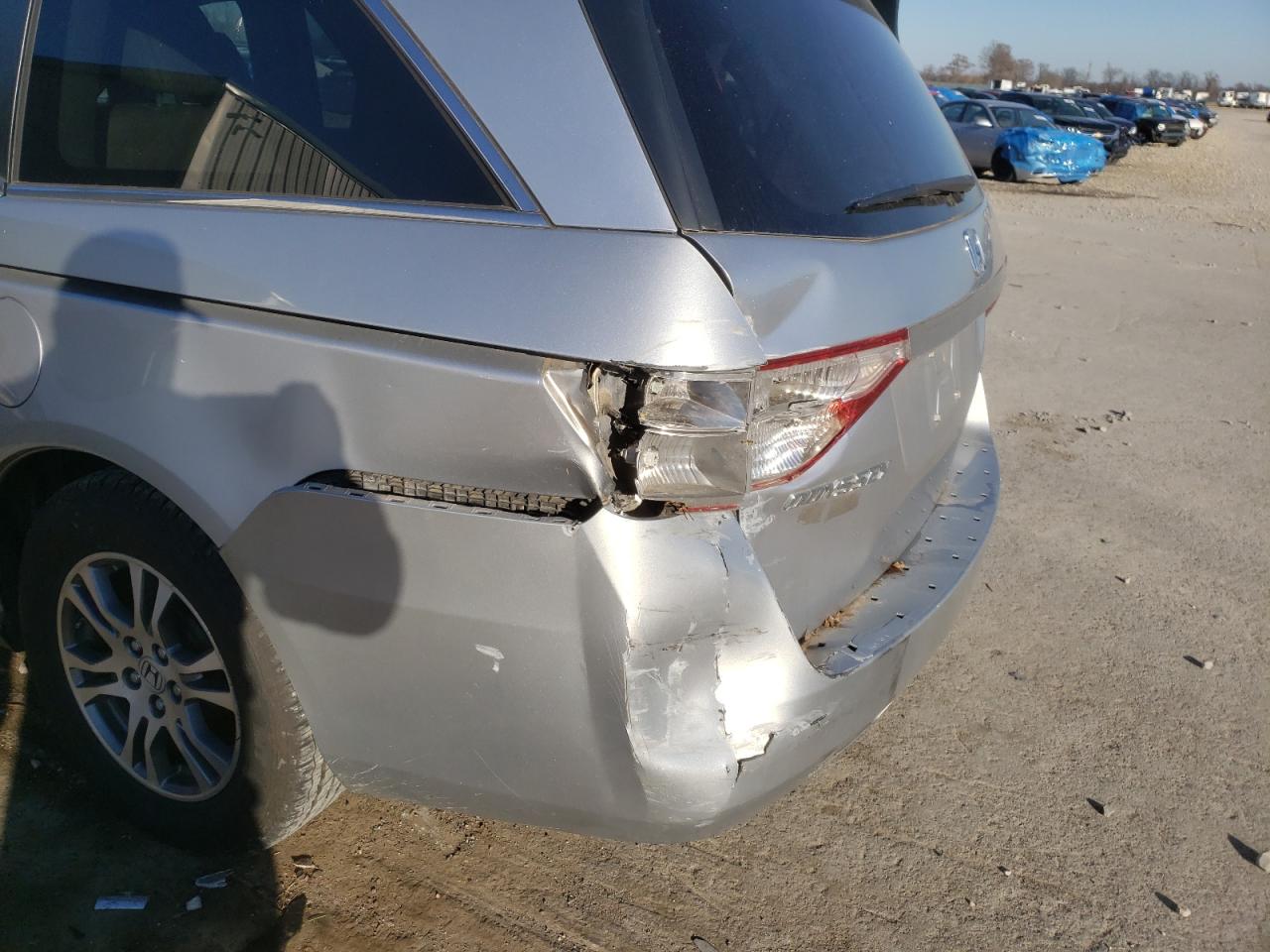 Photo 9 from auction – 2011 HONDA ODYSSEY EX with VIN 5FNRL5H65BB097253