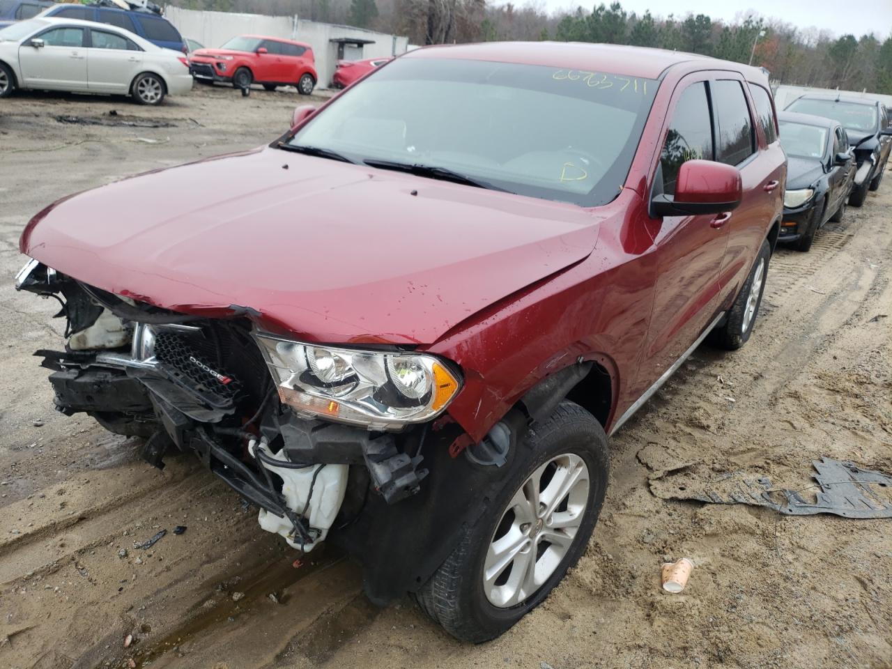Photo 2 from auction – 2013 DODGE DURANGO SX with VIN 1C4RDJAG8DC530329