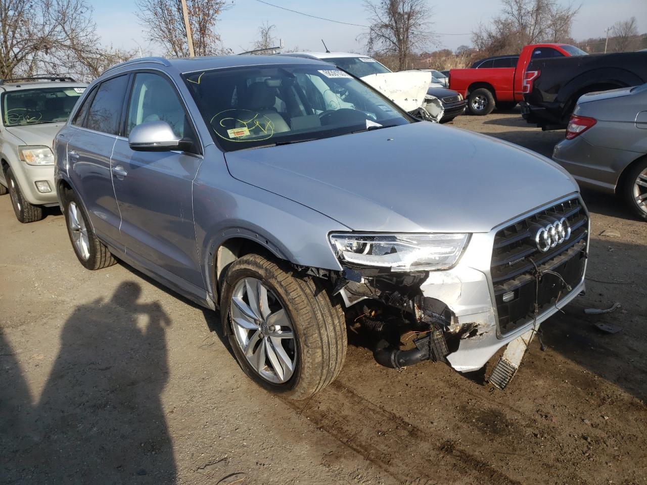 AUDI Q3 PREMIUM 2017 with VIN WA1JCCFS2HR005692 - Photo from auction
