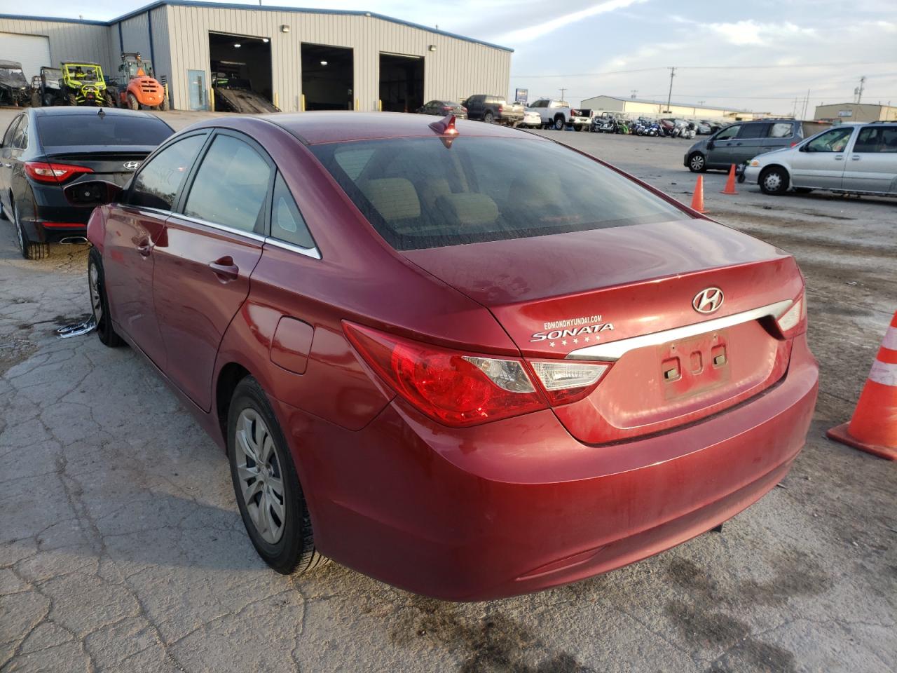 Photo 3 from auction – 2011 HYUNDAI SONATA GLS with VIN 5NPEB4AC8BH010197