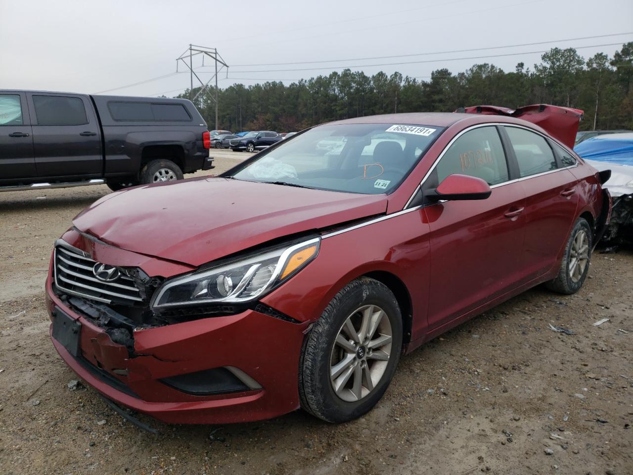 Photo 2 from auction – 2016 HYUNDAI SONATA SE with VIN 5NPE24AF3GH328309