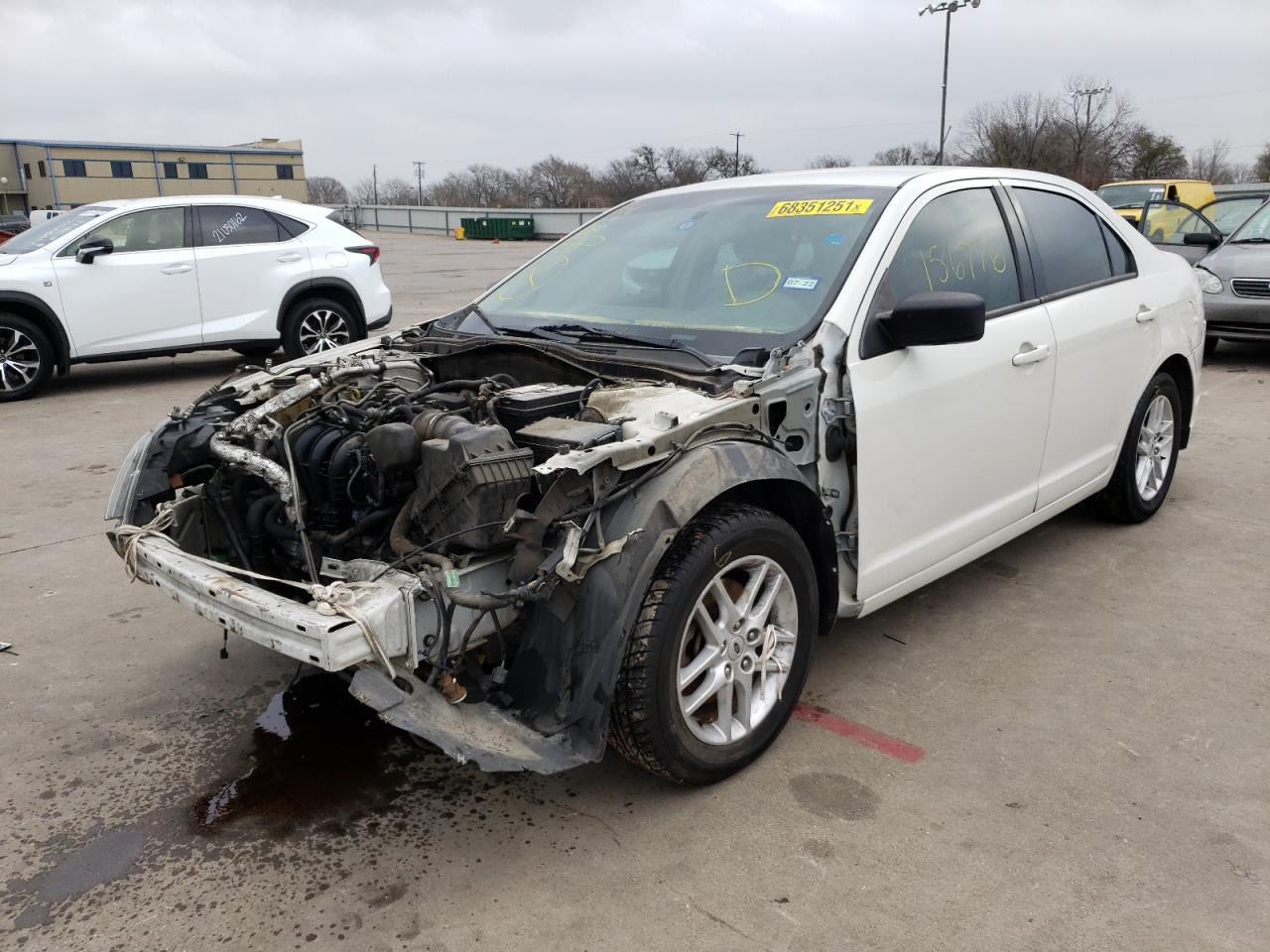 Photo 2 from auction – 2012 FORD FUSION S with VIN 3FAHP0GA1CR143563