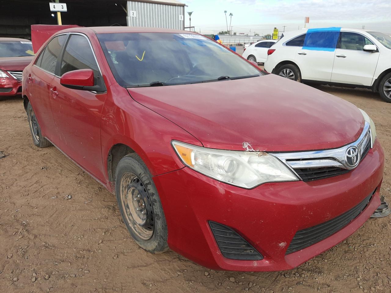 TOYOTA CAMRY BASE 2012 with VIN 4T1BF1FK4CU539168 - Photo from auction