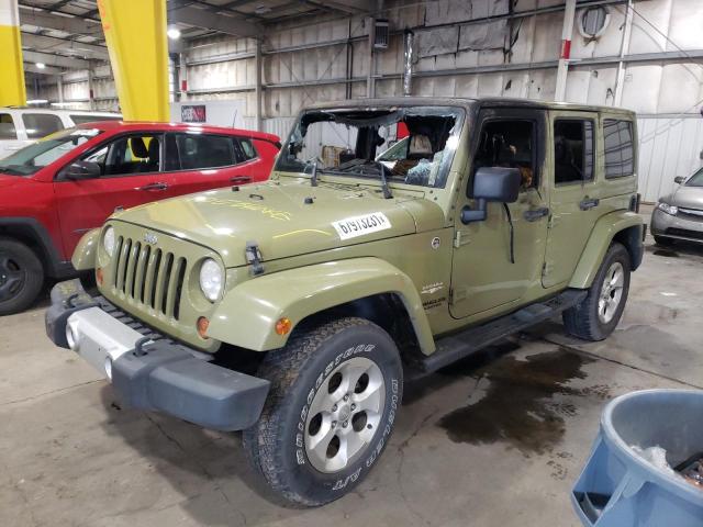 Photo 2 from auction – 2013 JEEP WRANGLER U with VIN 1C4BJWEG0DL586945