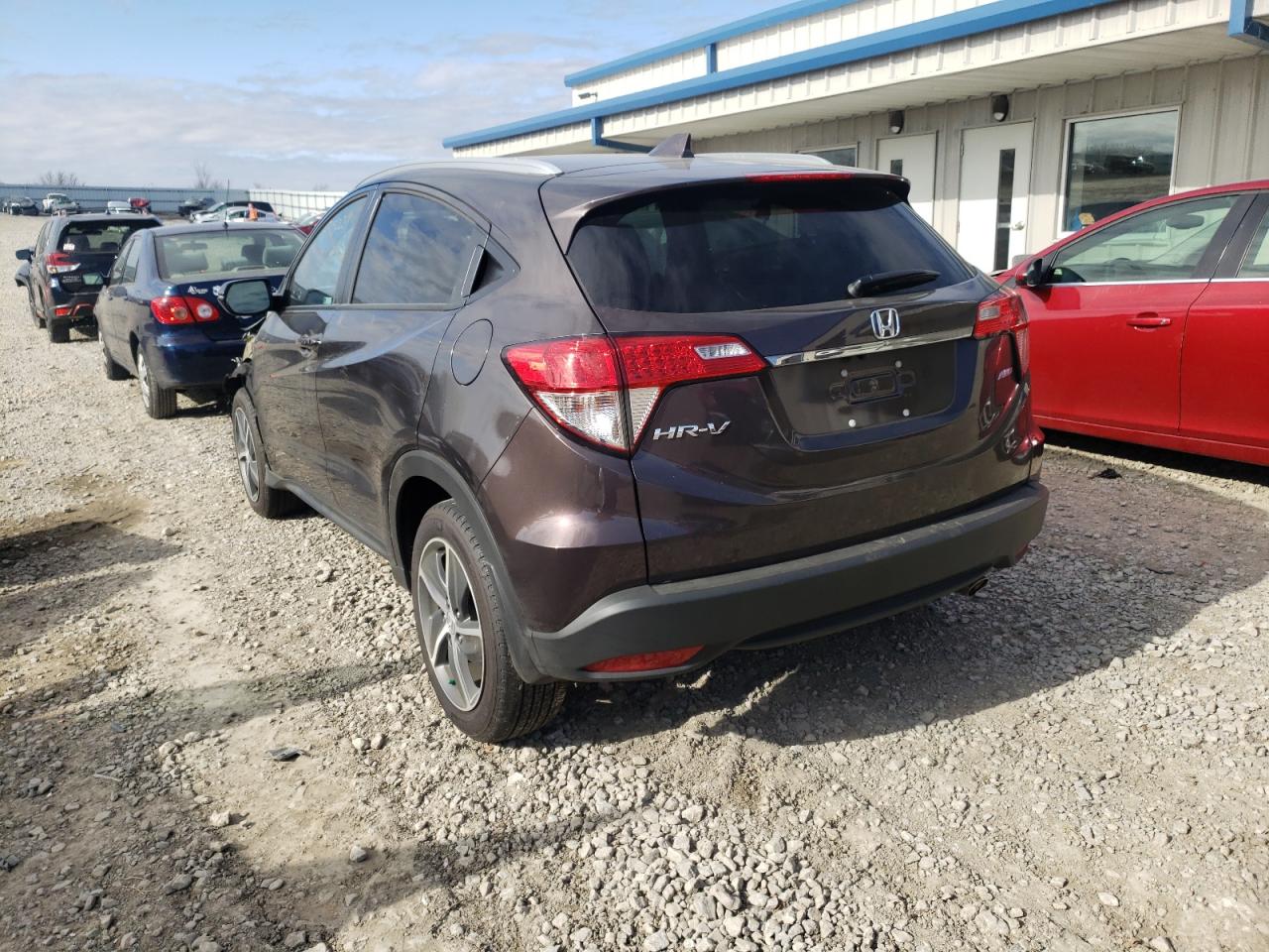 Photo 3 from auction – 2021 HONDA HR-V EX with VIN 3CZRU6H53MM728200