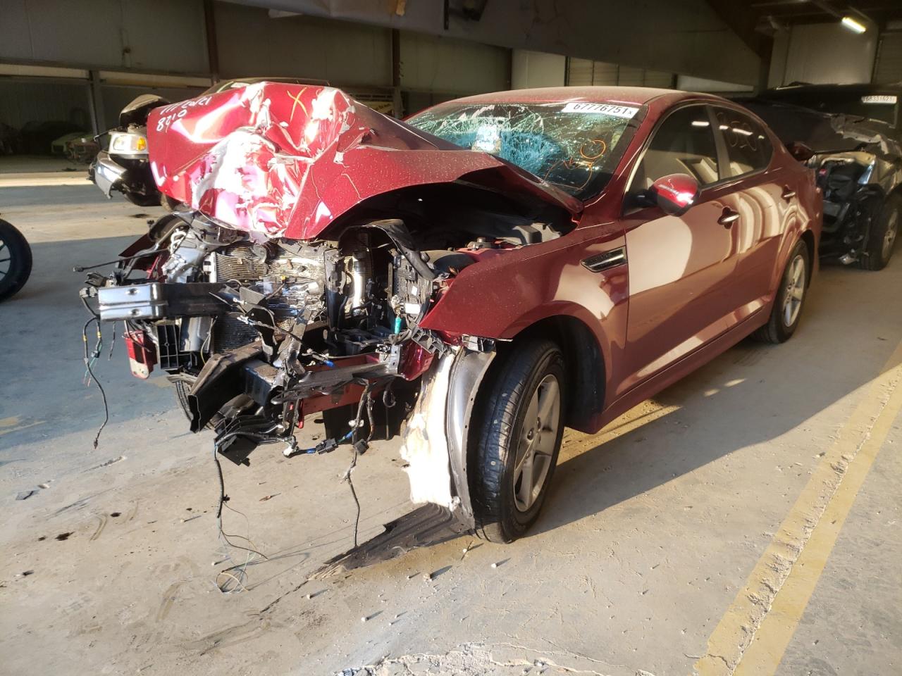 Photo 2 from auction – 2015 KIA OPTIMA LX with VIN 5XXGM4A73FG431526