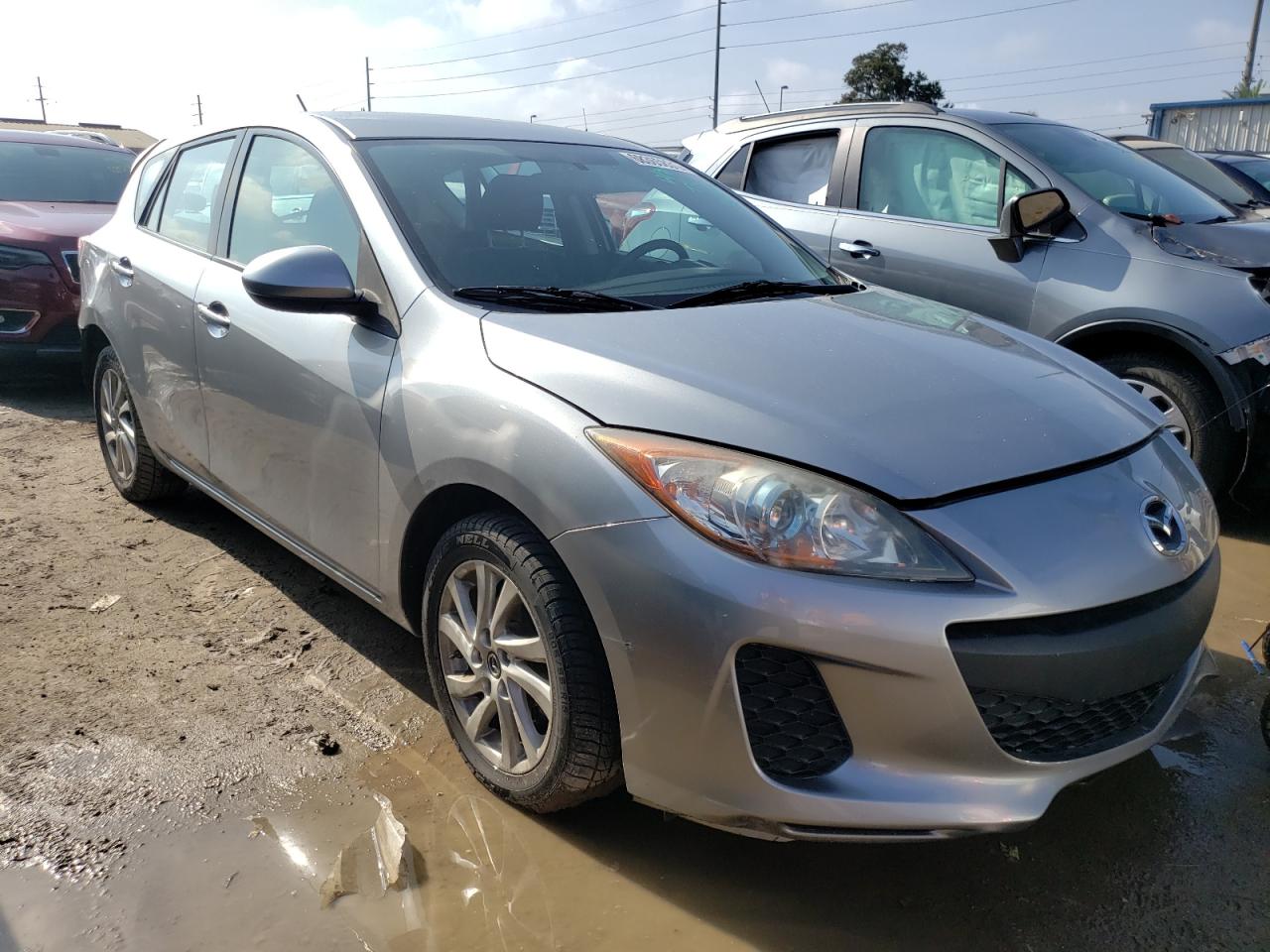 MAZDA 3 I 2013 with VIN JM1BL1L7XD1776747 - Photo from auction