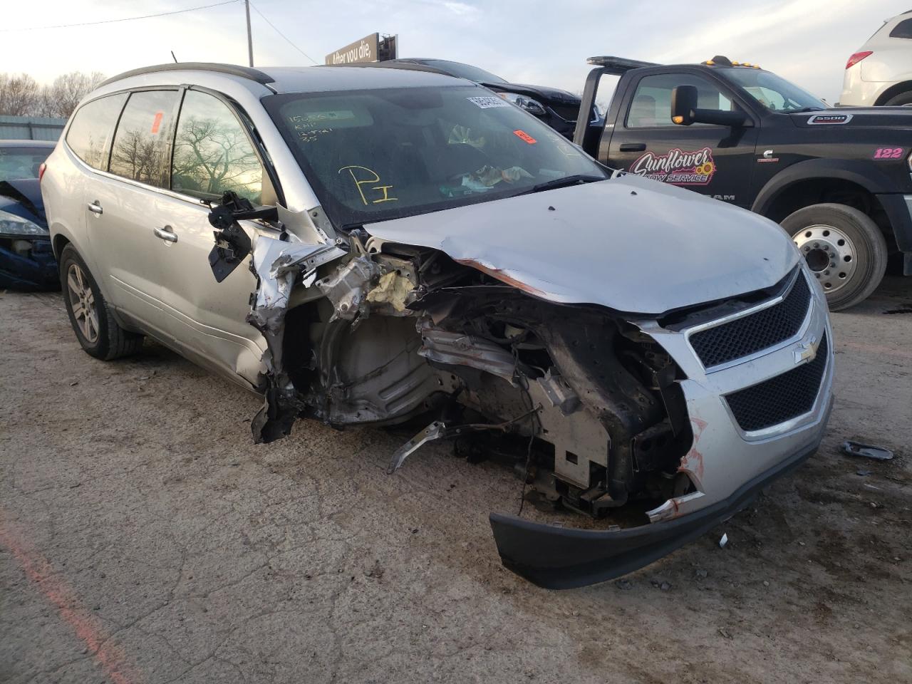 Photo 9 from auction – 2011 CHEVROLET TRAVERSE L with VIN 1GNKVJED0BJ343276