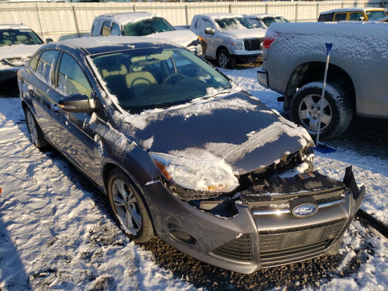 FORD FOCUS SE 2014 with VIN 1FADP3F23EL424548 - Photo from auction