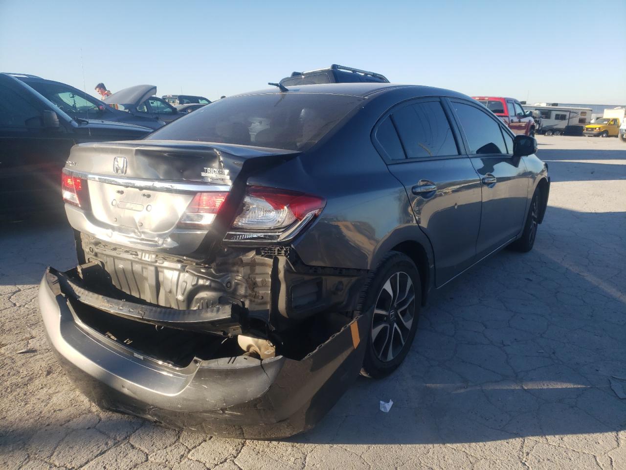 Photo 4 from auction – 2013 HONDA CIVIC EX with VIN 2HGFB2F80DH516892