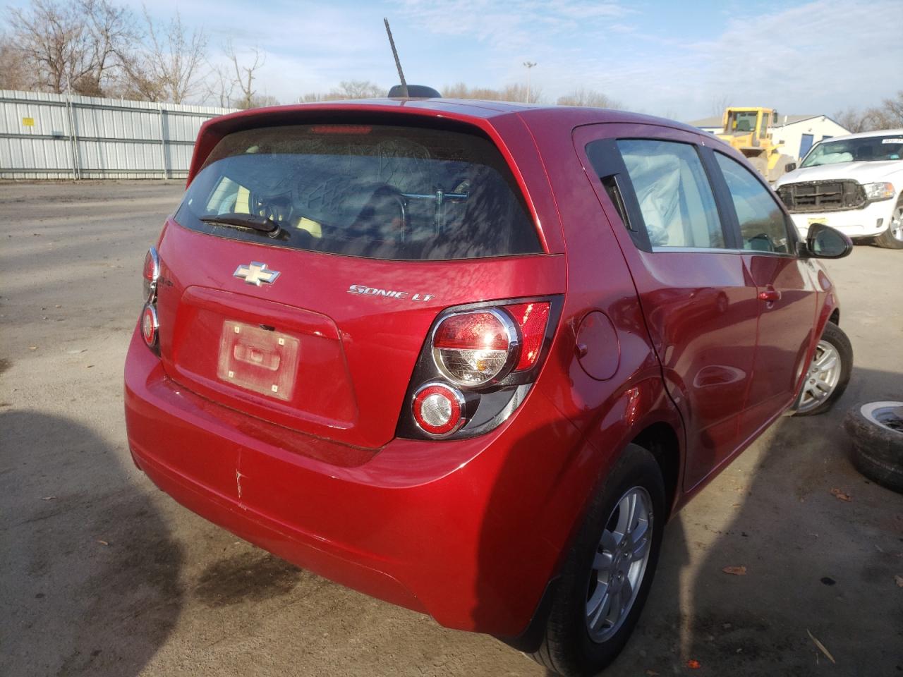 Photo 4 from auction – 2016 CHEVROLET SONIC LT with VIN 1G1JC6SG0G4111068