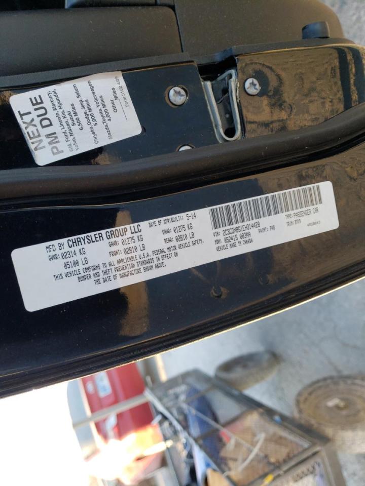 Photo 10 from auction – 2014 DODGE CHARGER SE with VIN 2C3CDXBG1EH314428