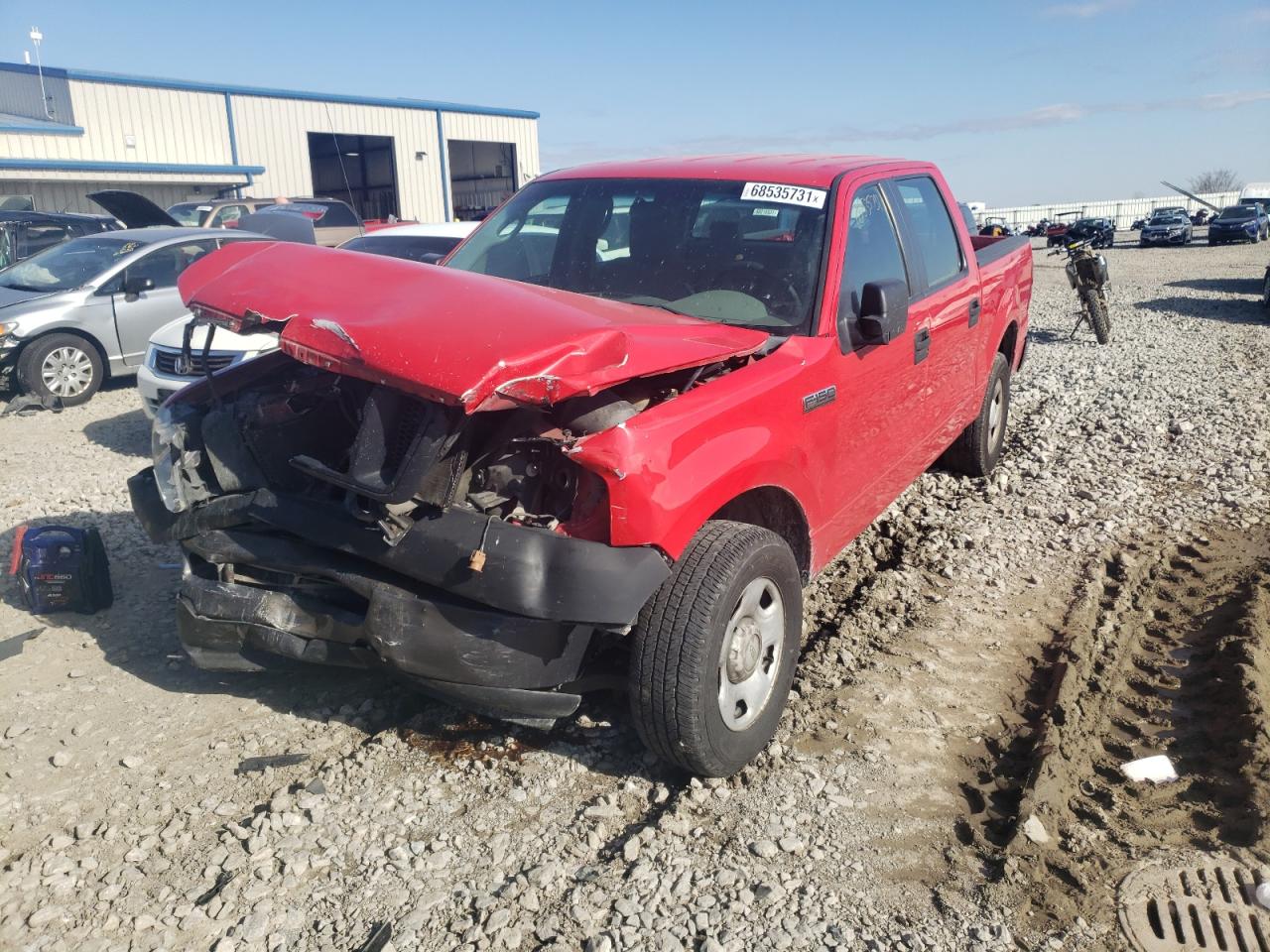 Photo 2 from auction – 2008 FORD F150 SUPER with VIN 1FTRW12W08FA72418