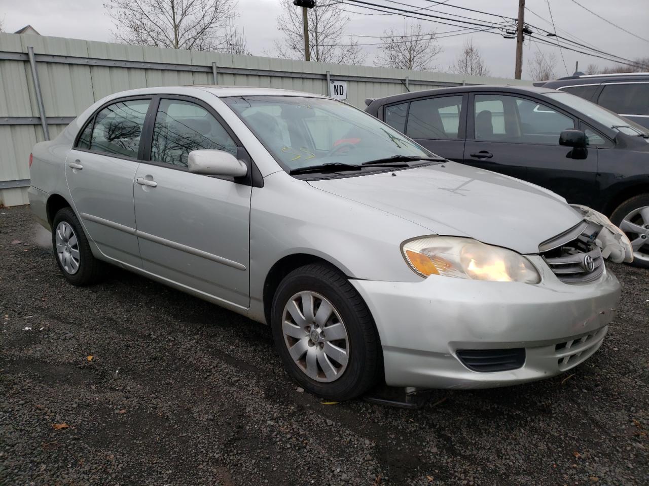 TOYOTA COROLLA CE 2004 with VIN 2T1BR32E64C245177 - Photo from auction