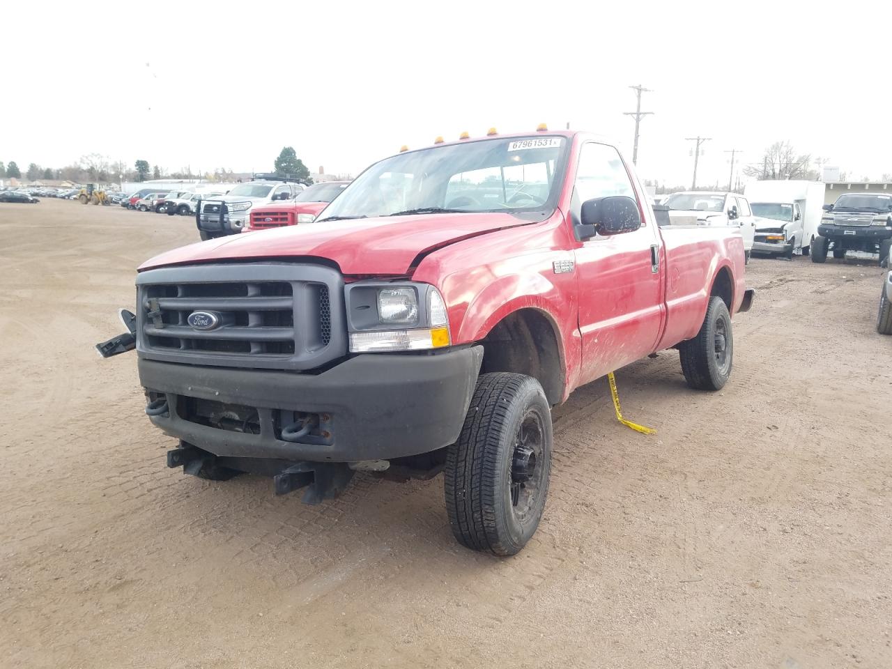 Photo 2 from auction – 2004 FORD F250 SUPER with VIN 1FTNF21L84EA74610