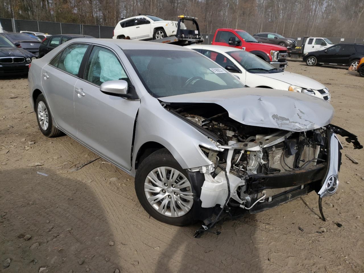 TOYOTA CAMRY L 2014 with VIN 4T4BF1FK8ER386741 - Photo from auction