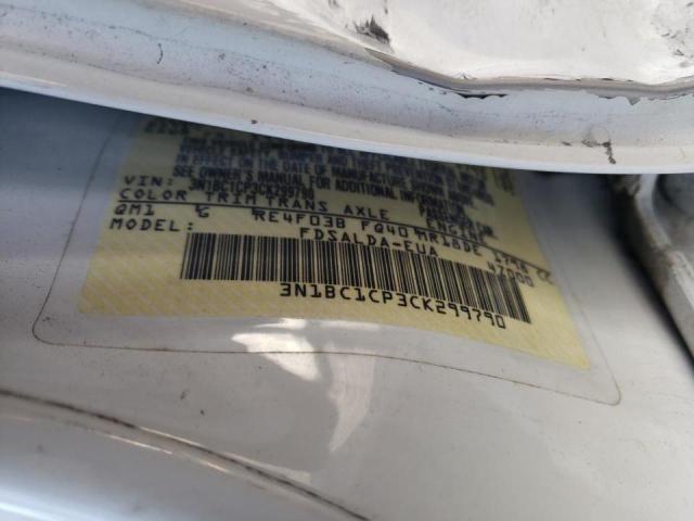 Photo 10 from auction – 2012 NISSAN VERSA S with VIN 3N1BC1CP3CK299790