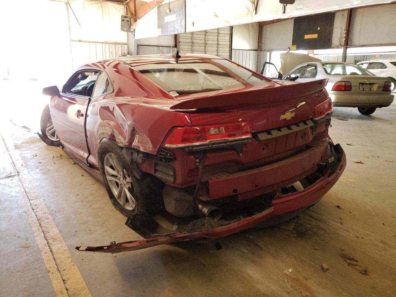 Photo 3 from auction – 2015 CHEVROLET CAMARO LT with VIN 2G1FD1E30F9109766