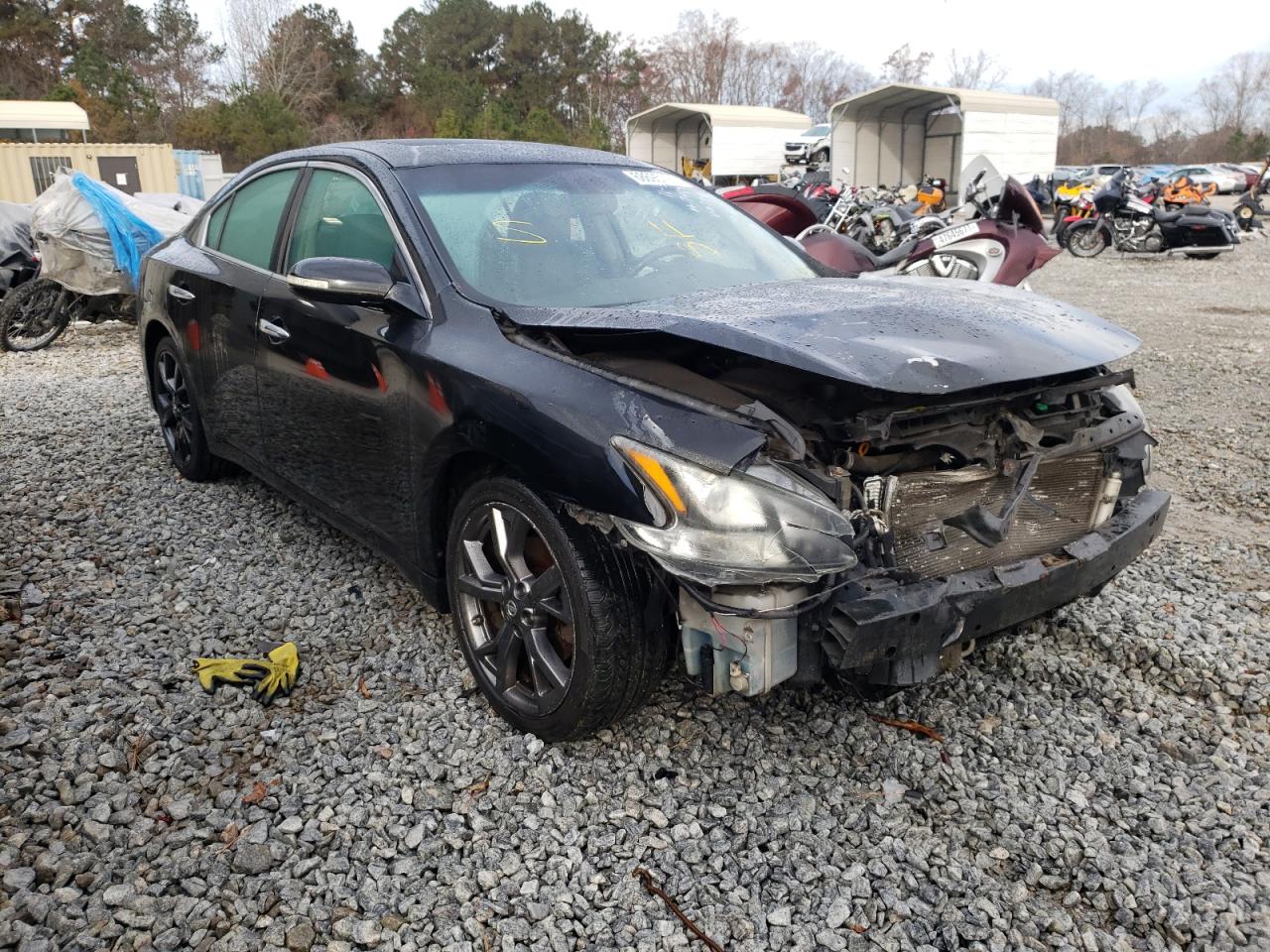 NISSAN MAXIMA S 2013 with VIN 1N4AA5AP0DC817991 - Photo from auction